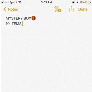 Mystery Box (10 Items)🔴